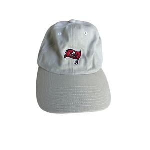 Tampa Bay Buccaneers Hat Adult NFL Tan Adjustable Cap Hat Strap Back Hat Tan